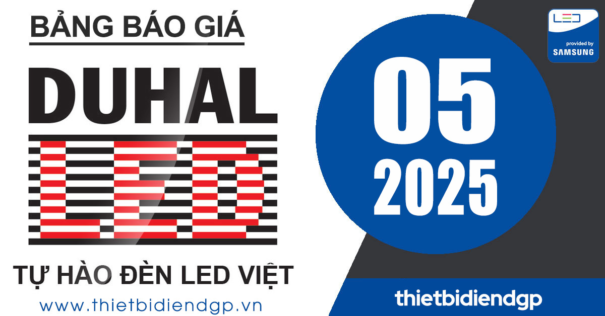 Bảng Giá Đèn DUHAL 2025