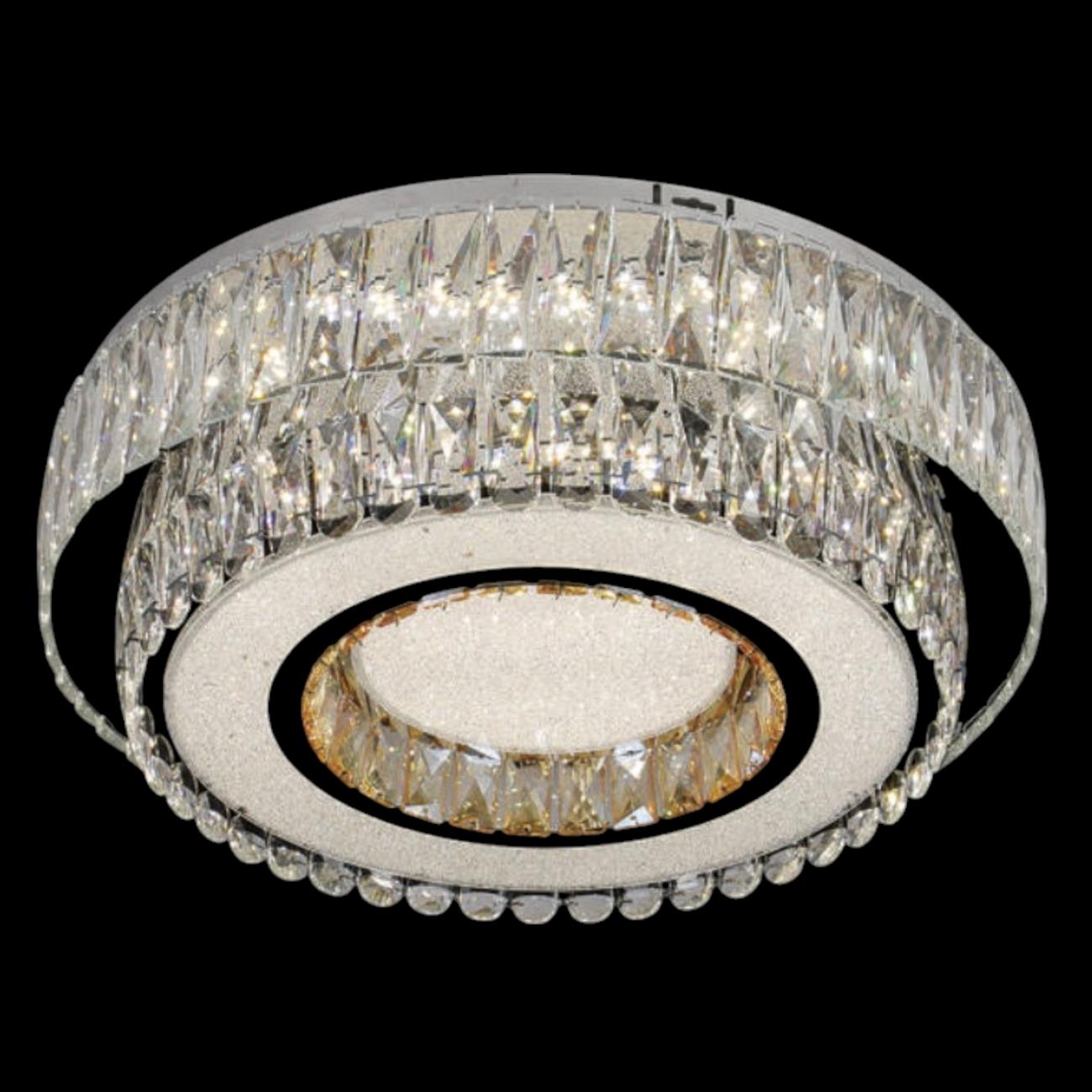Đèn mâm pha lê Slister Ø600mm - LED 145W - 3CĐ