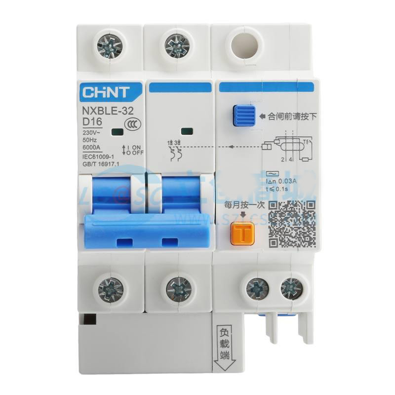 RCBO CHINT NXBLE-32 2P 100mA 6kA
