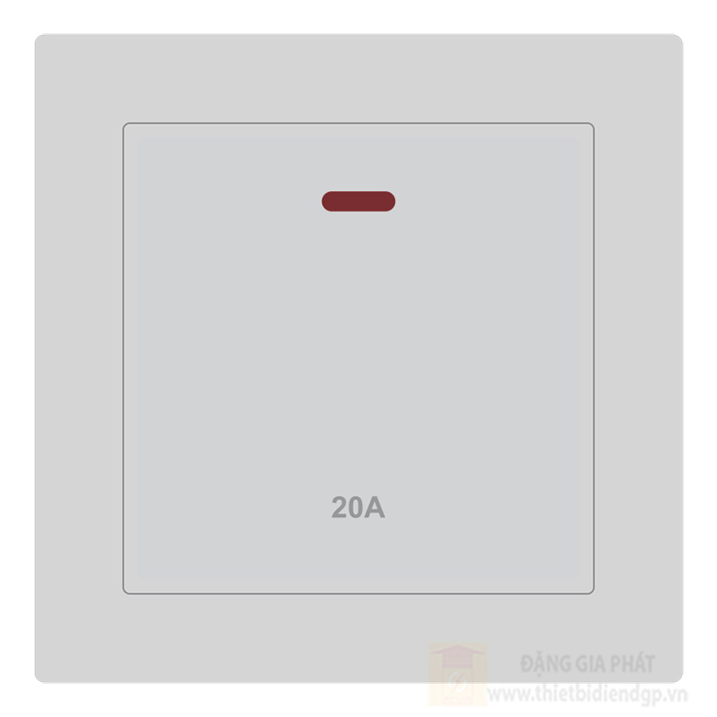 Bộ công tắc 20A có đèn báo Duhal cổ điển K series