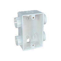 Đế đơn gắn âm chữ nhật 105x64x40mm