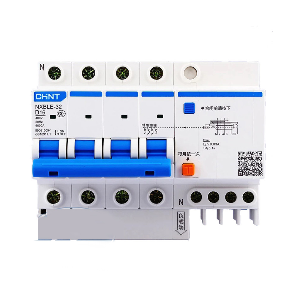 RCBO CHINT NXBLE-32 4P 100mA 6kA