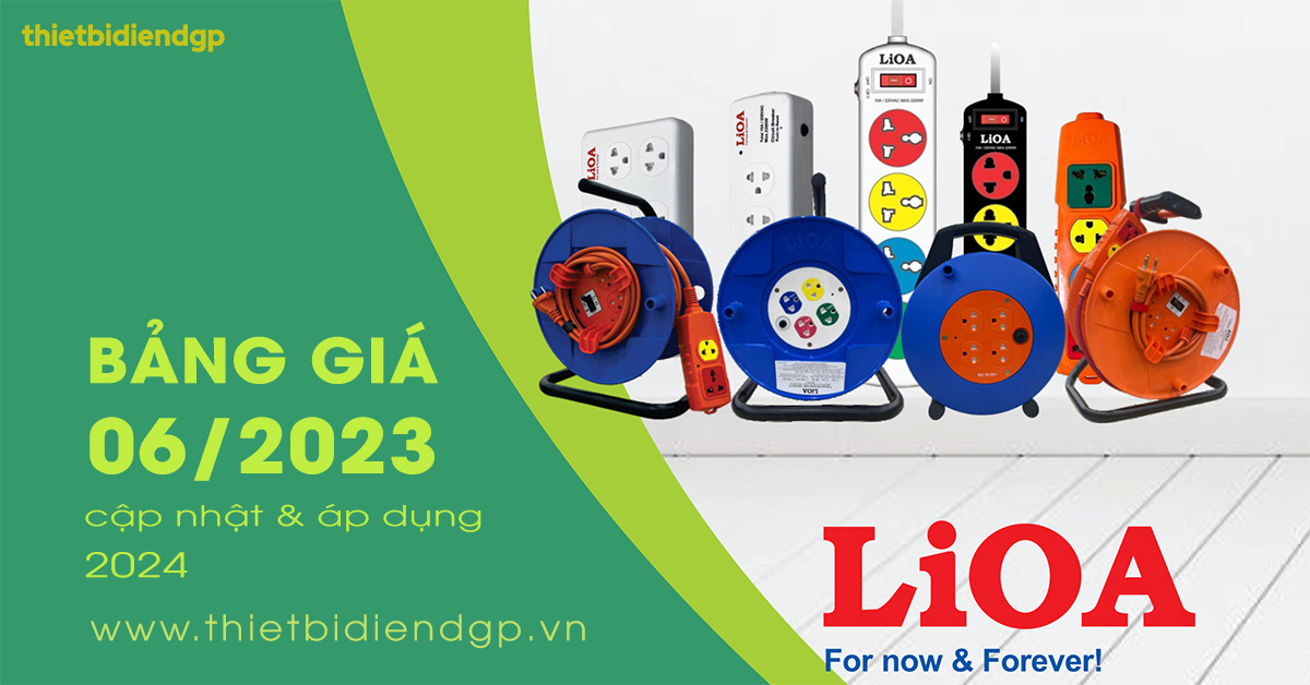 Bảng Giá Ổ Cắm Kéo Dài LiOA 06/2023