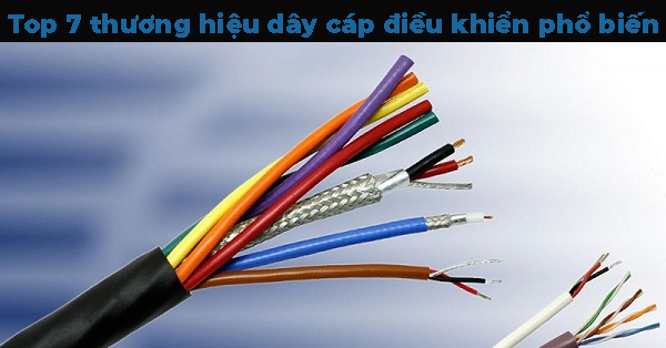 Top 7 thương hiệu dây cáp điều khiển phổ biến 2025