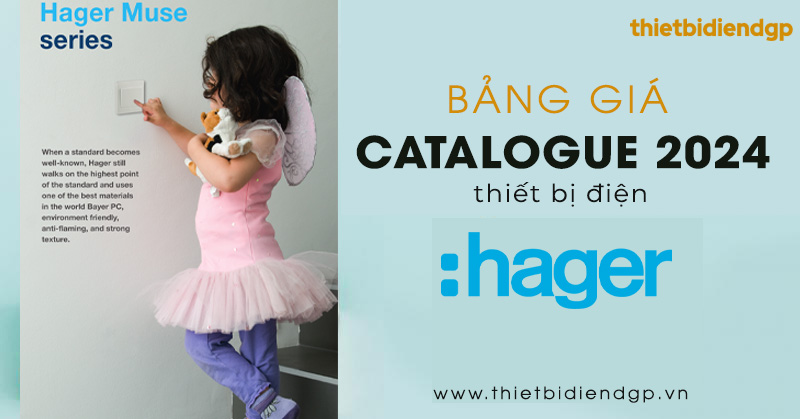 Catalogue thiết bị điện HAGER 2024