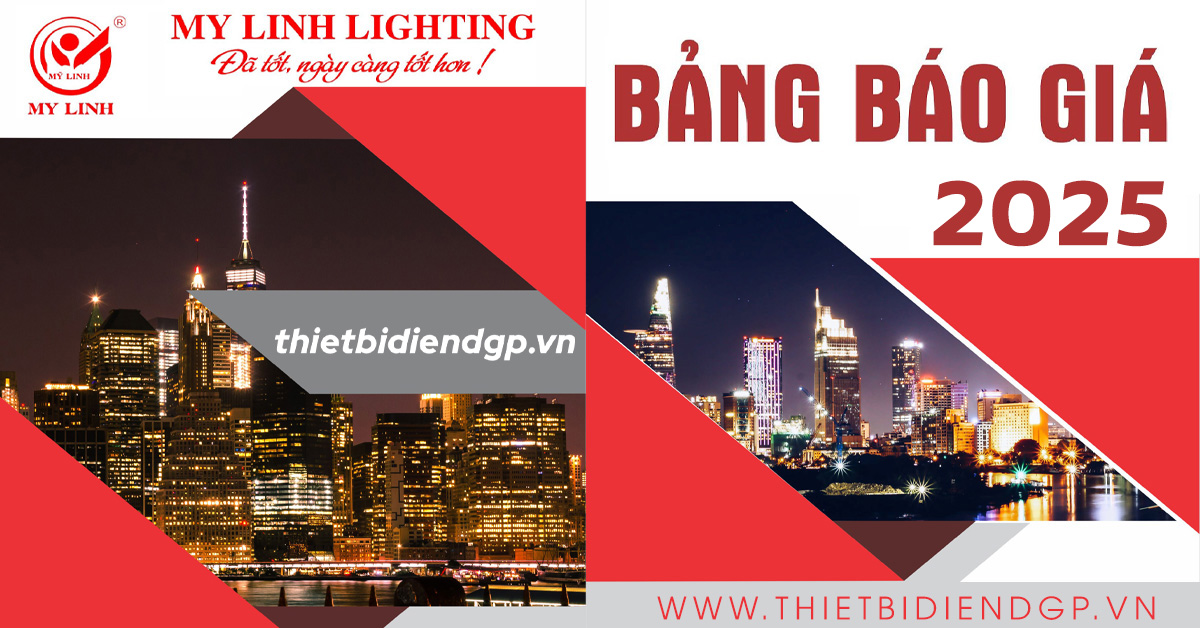 Bảng Giá Đèn LED Mỹ Linh Lighting 2025