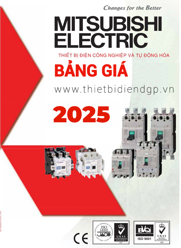 Bảng giá thiết bị điện MITSUBISHI 2025