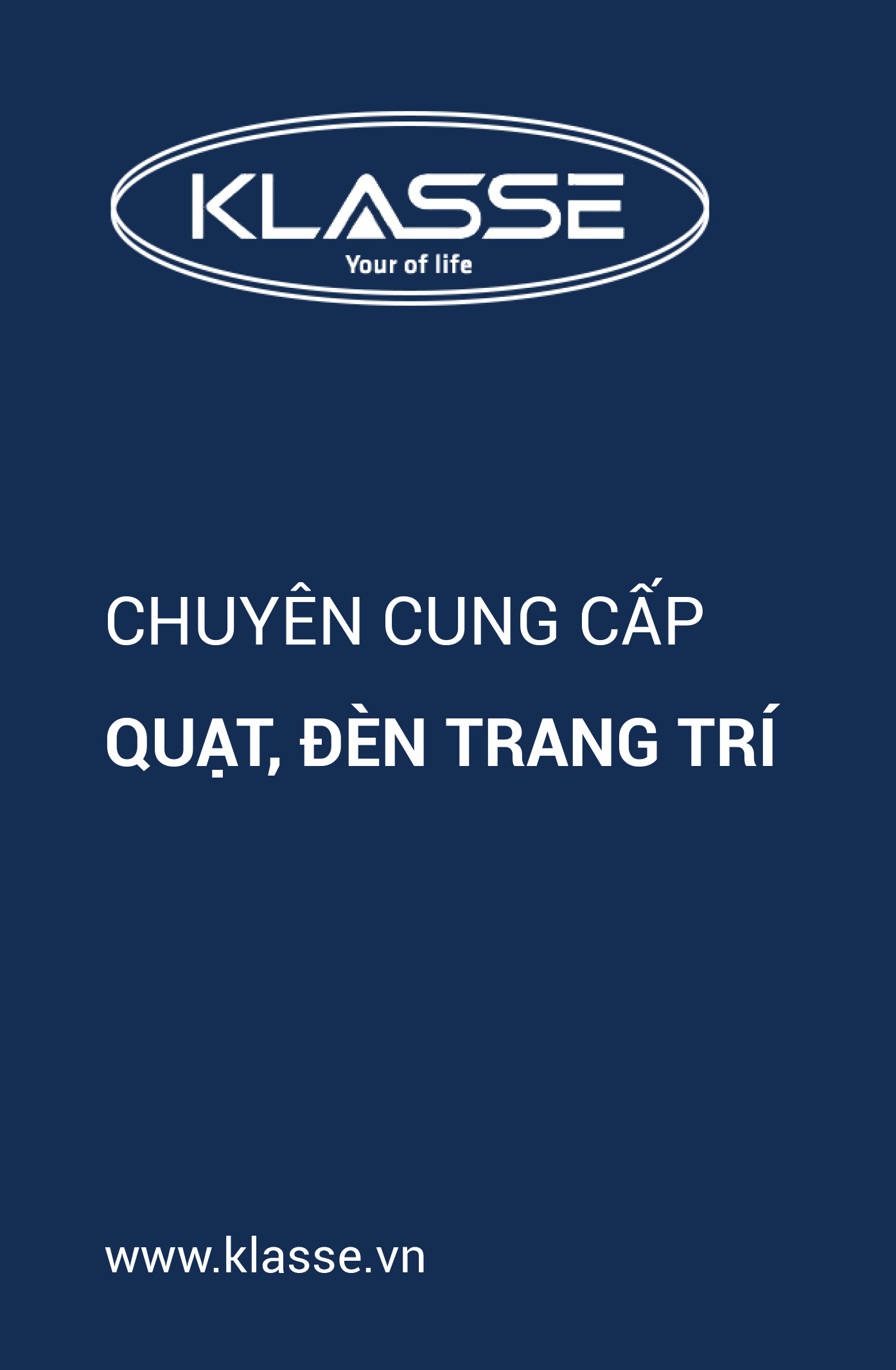 Catalogue Quạt Trần & Đèn Trang Trí Klasse 2025