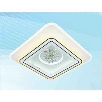 Đèn mâm ốp trần vuông mica Ø500*H80 Led 160W 3 màu ánh sáng NC 844