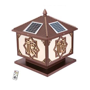 Đèn trụ cổng năng lượng mặt trời Sano SOLAR 2862 3 màu SOLAR 2862A