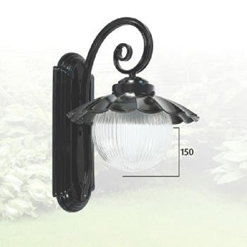 Đèn vách sân vườn NVT 155 L290*H420 E27*1 lamp NVT 155