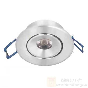 Đèn led downlight hợp kim nhôm cao cấp Ø45-1W AT-46 LED