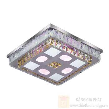 Đèn Mâm vuông Led RGB-Ø500*H140, 3 chế độ ánh sáng ML 1944