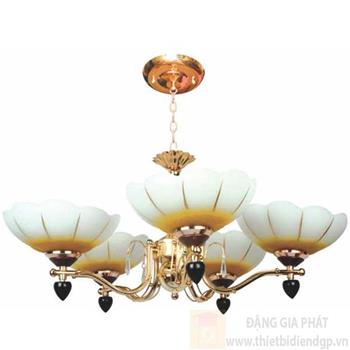 Đèn chùm cổ điển Ø500*H500+300, E27*5 lamp NC 6211/5A