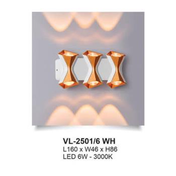 Đèn vách Andora L160 x W46 x H86 LED 6W - 3000K VL-2501/6 WH