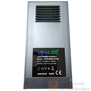 Nguồn 400W không quạt VinaLed VPW-400W12V-NF