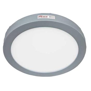 Đèn ốp trần cao cấp Anfaco AFC 555 Xám LED tròn, 3 chế độ ánh sáng AFC 555 Xám LED xW