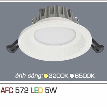 Đèn âm trần downlight Anfaco AFC 572 5W AFC 572 5W