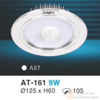 Đèn âm trần cảm biến Ø125 x H60-LED 9W AT-161