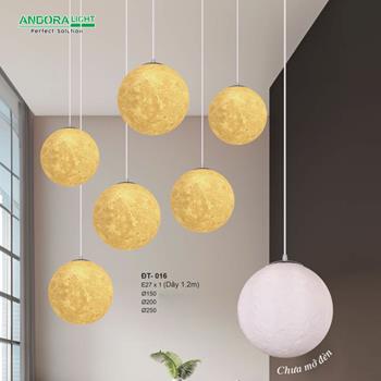 Đèn thả bàn ăn Andora ĐT-016 - E27*1 (Dây 1.2m) ĐT-016