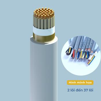 Cáp điều khiển ruột đồng DVV/Sc LiOA 37 lõi DVV/Sc-37 LiOA