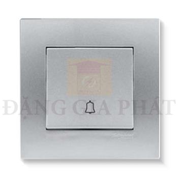 Bộ nút nhấn chuông 10A màu bạc KB31BPB_AS_G19