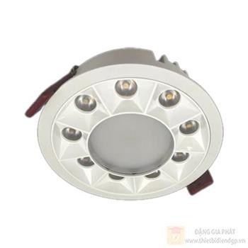 Đèn âm trần Led 15W chíp Led Osram Ø105*H34, khoét lỗ Ø95 - ÁS 4000K + 6000K LA-652