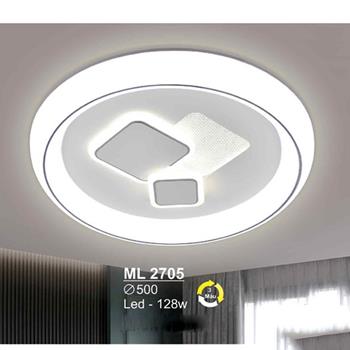 Đèn mâm SANO led 128W - 3 màu ánh sáng - Ø500 ML 2705