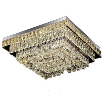 Đèn Mâm Vuông Pha Lê Ø700*700*H230, LED - Pha lê loại 1 MLF 7113