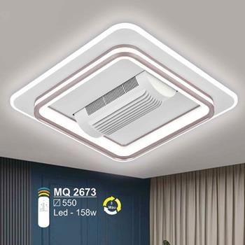 Đèn mâm SANO led vuông 158W - 3 màu ánh sáng - Ø550 MQ 2673