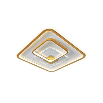 Đèn mâm ốp trần vuông trang trí Ø500*H100, Led 3 màu ánh sáng NC 591B