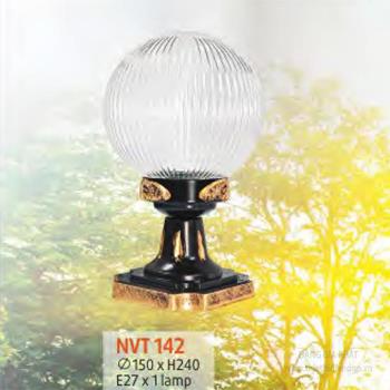 Đèn trụ cổng quả cầu - E27*1 lamp NVT 142