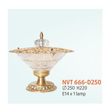 Đèn trụ cổng Ø250*H220 - E14*1 lamp NVT-666-D250