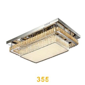 Đèn ốp trần pha lê K9 cao cấp W700*L900, Led 3 CĐ, có remote OTPL40398CN