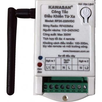 Công tắc điều khiển từ xa 2 kênh RF2K RF2K