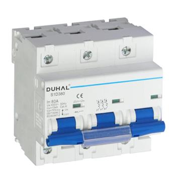 Thiết bị đóng cắt MCB 3P dòng cắt 400V - 10kA S1D3xx