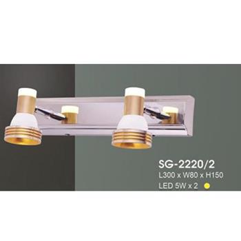 Đèn soi gương Hufa L300*W80*H150, 5W*2, ánh sáng vàng SG-2220/2