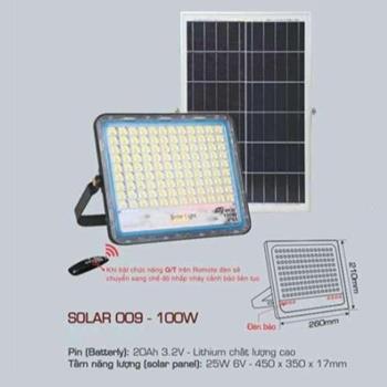 Đèn pha Led Anfaco SOLAR 009 100W SOLAR 009 - 100W