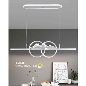 Đèn treo Sano Led 3 màu - T 2735 - Ø1000*H1200 T 2735