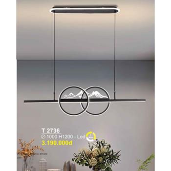 Đèn treo Sano Led 3 màu - T 2736 - Ø1000*H1200 T 2736