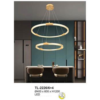 Đèn thả trang trí Andora Ø400*600*H1200 - LED 3 CĐ TL-2226/6+4