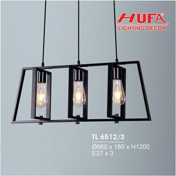 Đèn treo led trang trí Ø660*180*H1200 - E27*3 TL 6512/3