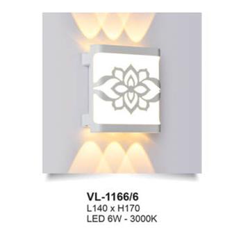 Đèn vách Andora L140*H170 - LED 6W - 3000K VL-1166/6