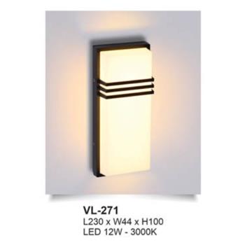 Đèn vách Andora L230 x W44 x H100 LED 12W - 3000K VL-271