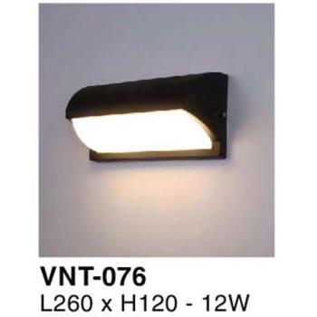 Đèn vách ngoài trời L260*H120 - 12W VNT-076