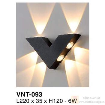 Đèn vách ngoài trời Verona L220*35*H120 - 6W VNT-093