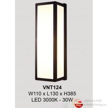 Đèn vách ngoài trời W110*L130*W385 - LED 3000K - 30W VNT124