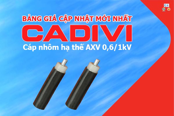 Cáp nhôm hạ thế AXV CADIVI