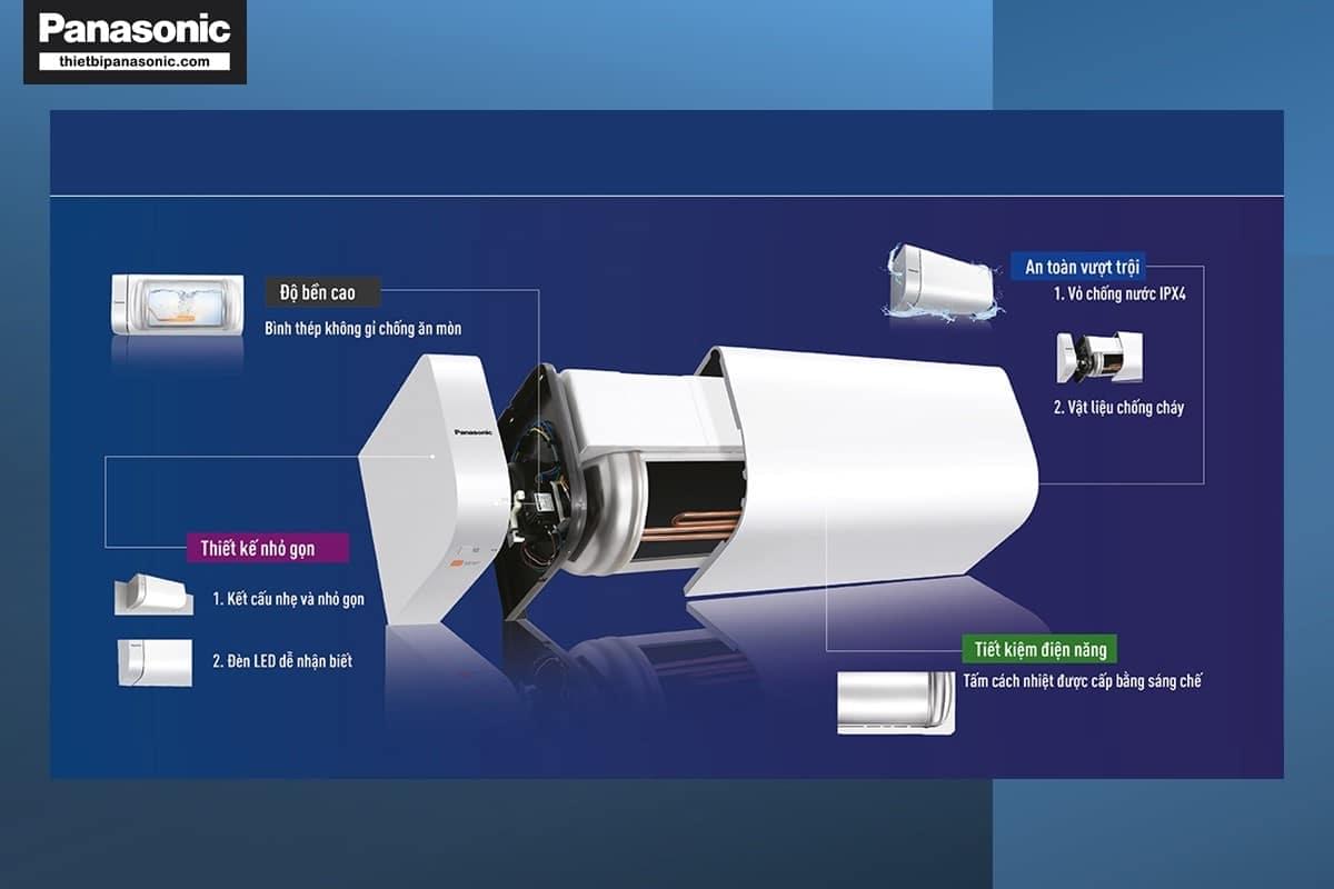 Ưu điểm của Bình nước nóng Panasonic