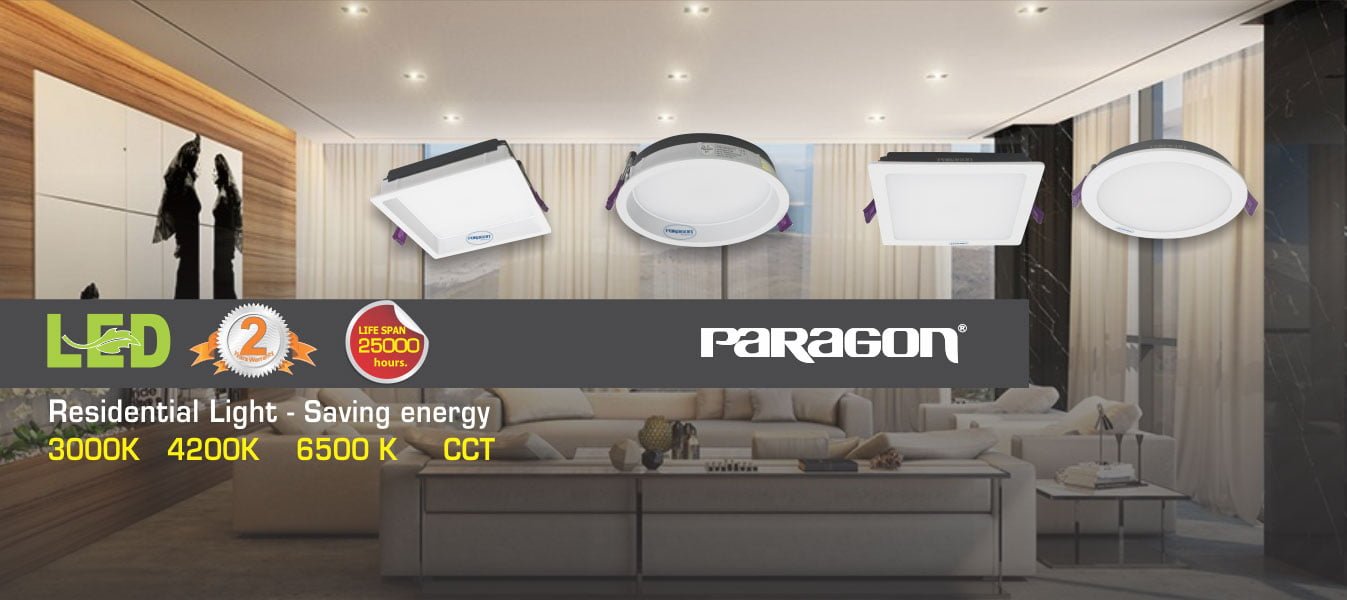 Đèn LED Âm Trần Paragon – Giải Pháp Chiếu Sáng Toàn Diện